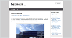 Desktop Screenshot of optimatek.com