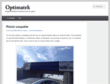 Tablet Screenshot of optimatek.com